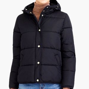 J.Crew Down Puffer Jacket Size Large